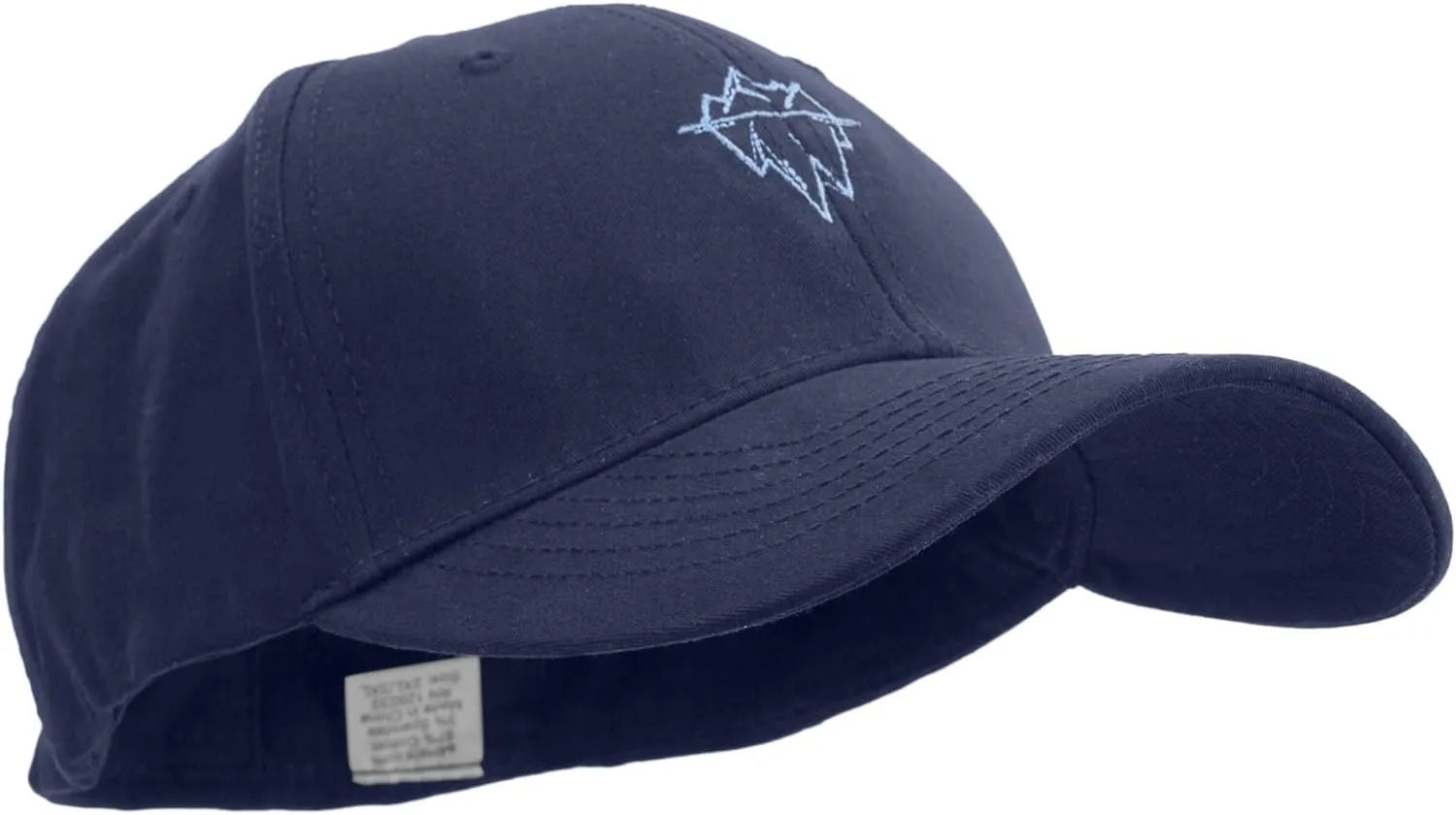 e4Hats.com Linear Iceberg Embroidered Big Size Stretchable Deluxe Fitted Cap