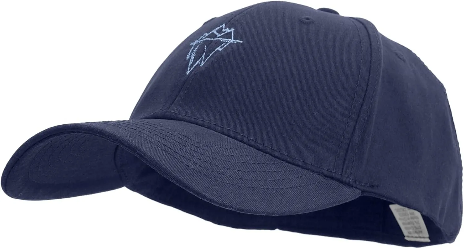 e4Hats.com Linear Iceberg Embroidered Big Size Stretchable Deluxe Fitted Cap