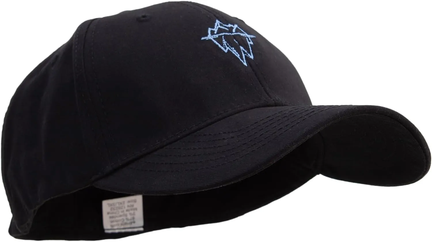 e4Hats.com Linear Iceberg Embroidered Big Size Stretchable Deluxe Fitted Cap