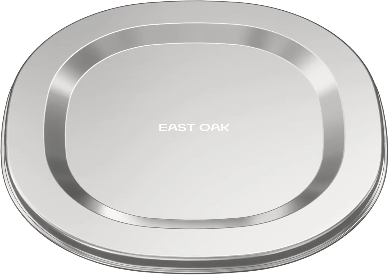 East Oak Fire Pit Lid for 21'' Camber Smokeless Fire Pit Only, 304 Stainless Steel Fire Pit Accessories for Outdoor Fire pits, Waterproof, Anti-Rust, and All-Weather Resistant, 19" D x 0.78" H