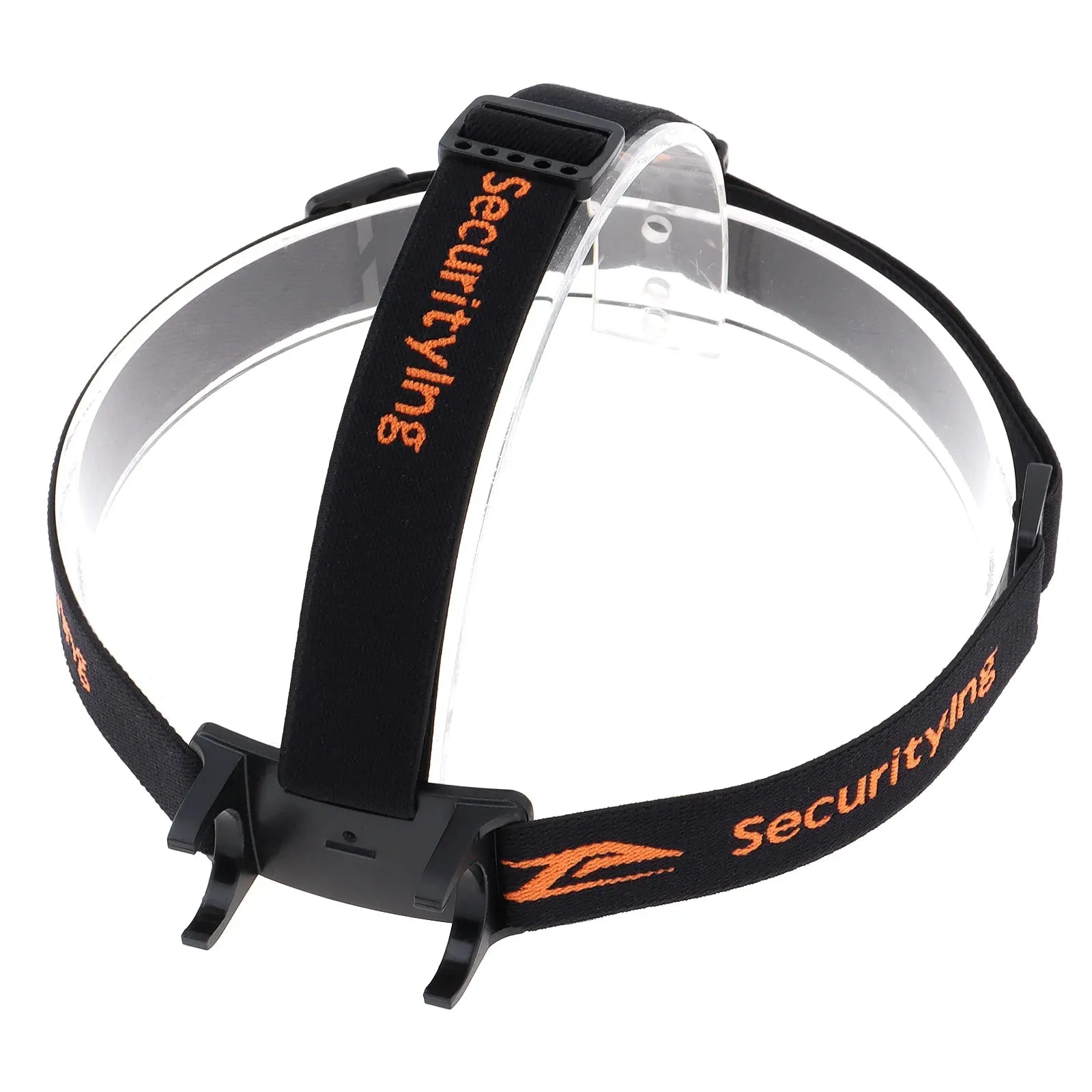 Elastic Headband Headlight Strap Holder for 22-26mm Headlamp Torch with Fastening Strap and Bracket