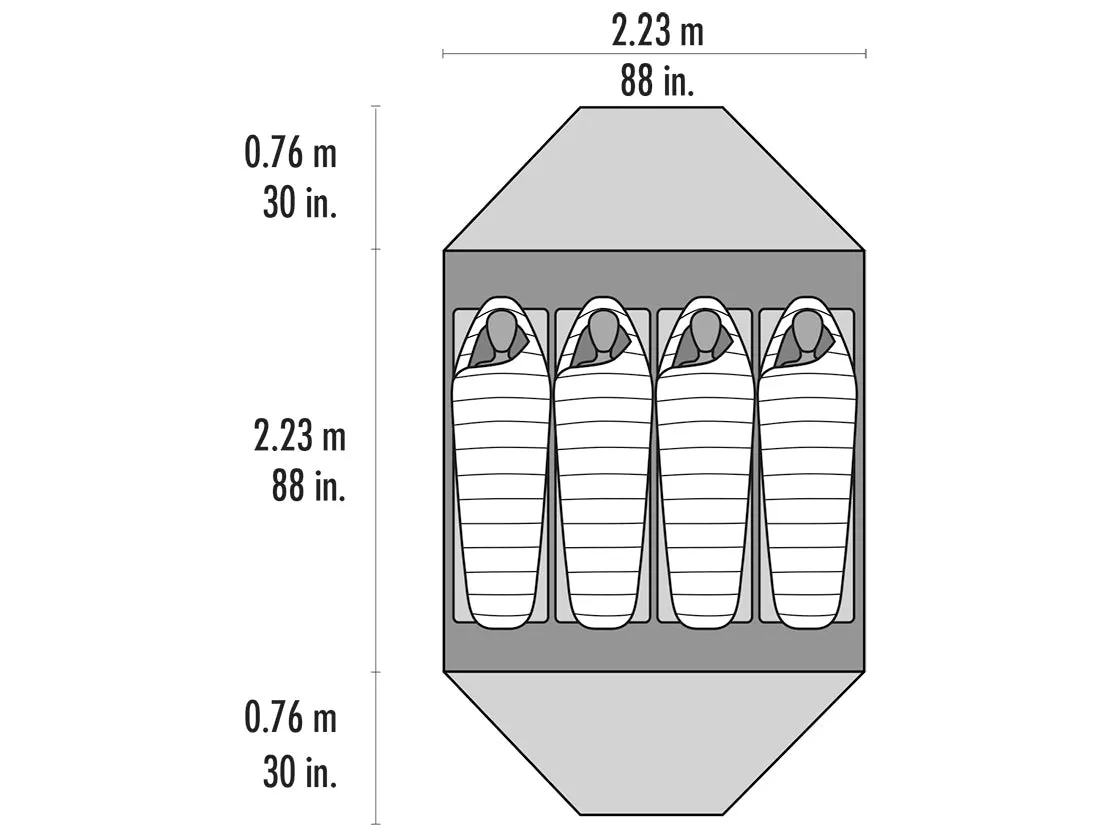 Elixir™ 4 Backpacking Tent - Past Season