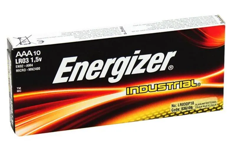 Energizer Vision HD LED Headlamp   Industrial Alkaline - AAA (10 Pack) Batteries