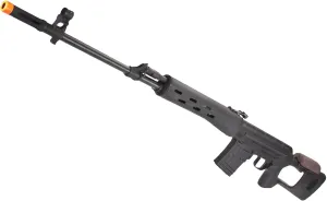 Evike Airsoft - CYMA Standard Metal SVD Dragunov AEG Airsoft Rifle w/Synthetic Furniture (Package: Gun Only)