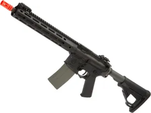 Evike Airsoft - EMG Helios Knight's Armament Licensed SR-16E Mod2 MLOK AEG Airsoft Rifle (Model: Carbine/Black)