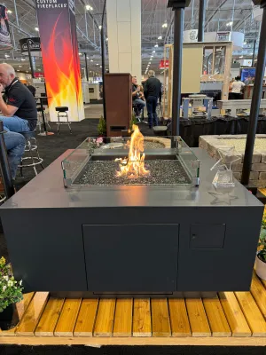 Fire Garden 44-Inch Chat Table Gas Fire Pit