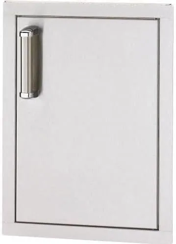 Fire Magic Premium Flush 14-inch Right-hinged Single Access Door - Vertical With Soft Close - 53920sc-r