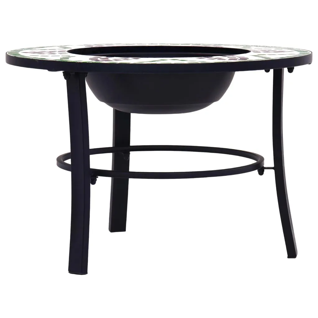 Fire Pit Fireplace Firebowl for Camping Picnic BBQ Outdoor Ceramic