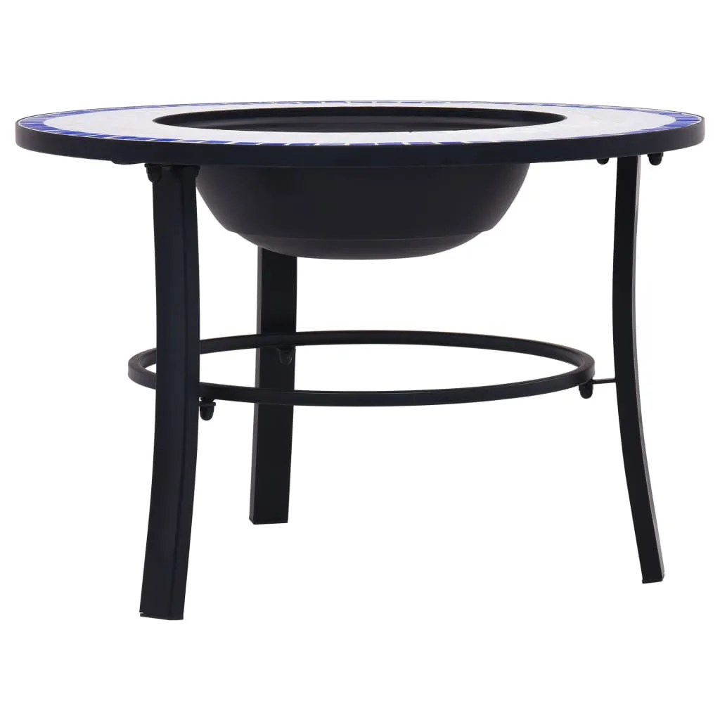 Fire Pit Fireplace Firebowl for Camping Picnic BBQ Outdoor Ceramic