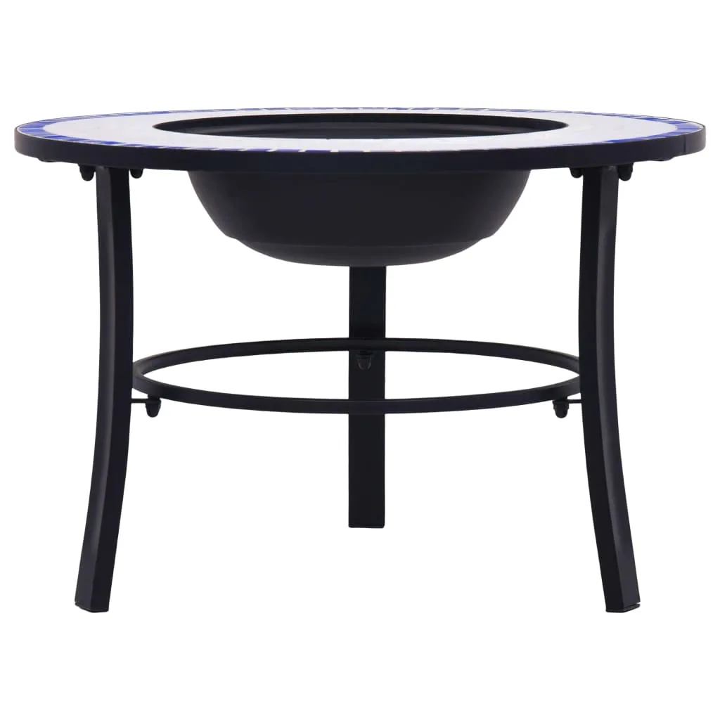 Fire Pit Fireplace Firebowl for Camping Picnic BBQ Outdoor Ceramic