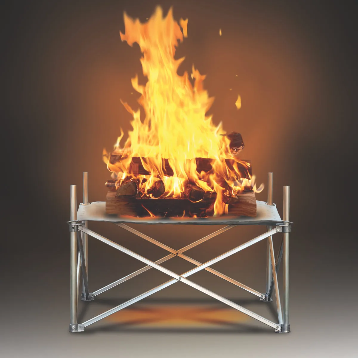 Fireside Outdoor Fireside Outdoor Pop-Up Fire Pit 24" Ultra Lite