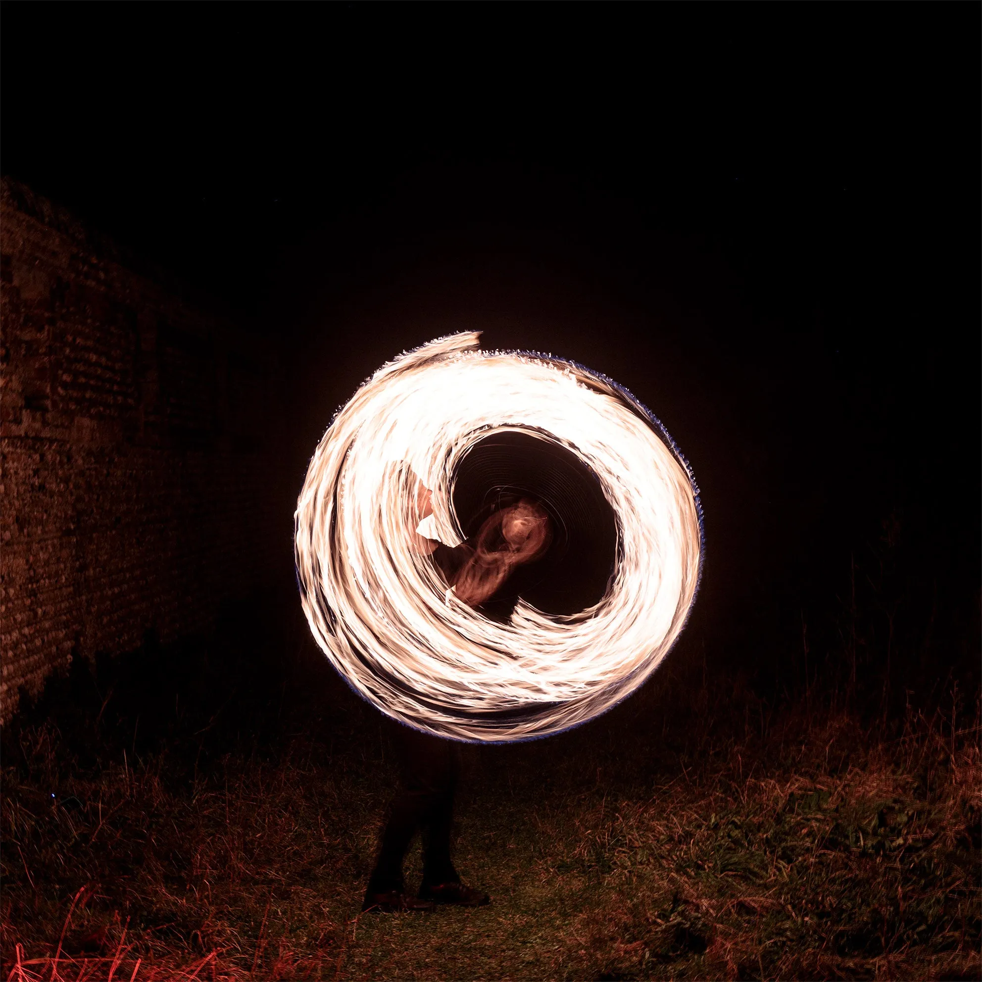 Firetoys Plaited Snake Fire Poi 24"