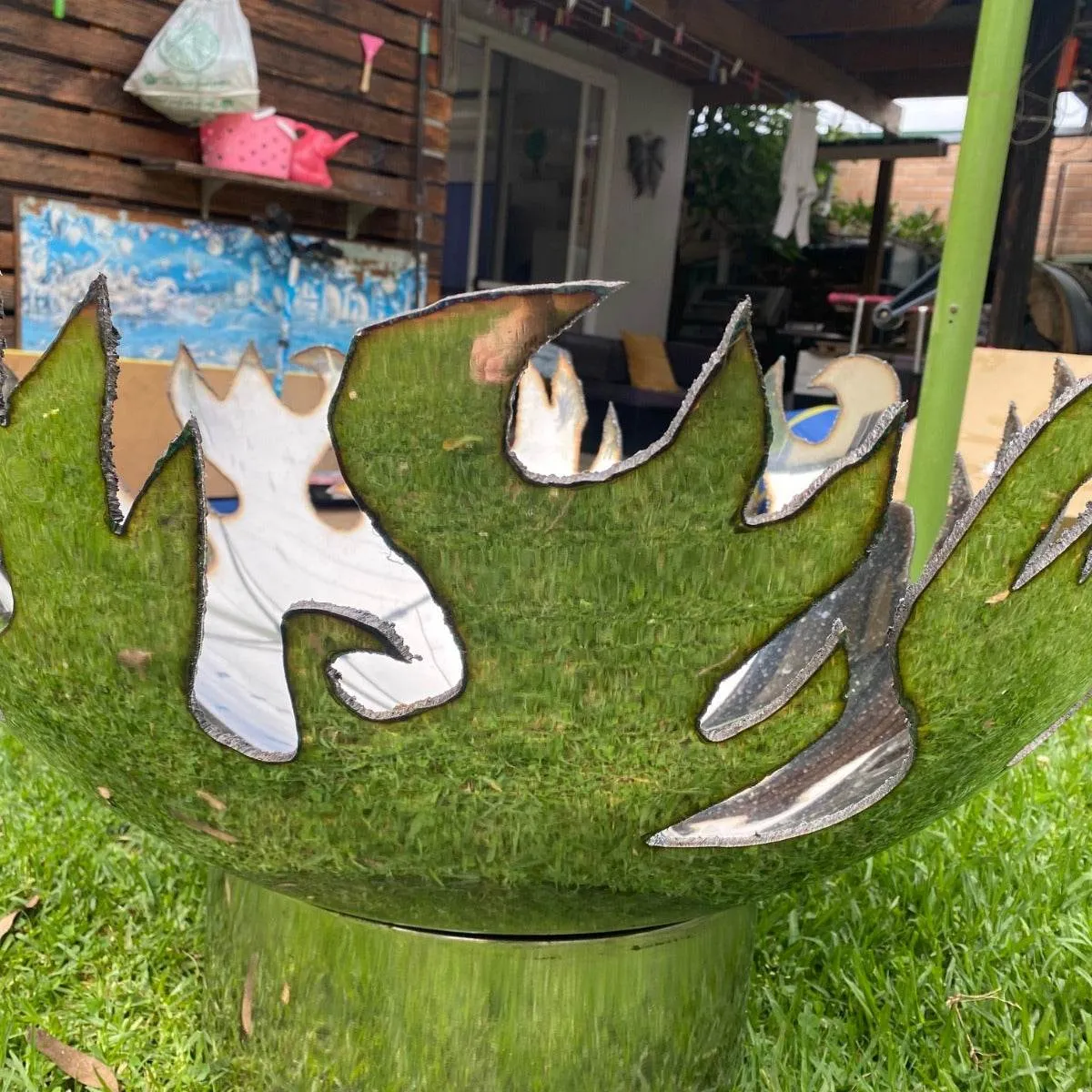 Flame Dancer Stainless Steel Fire Pit