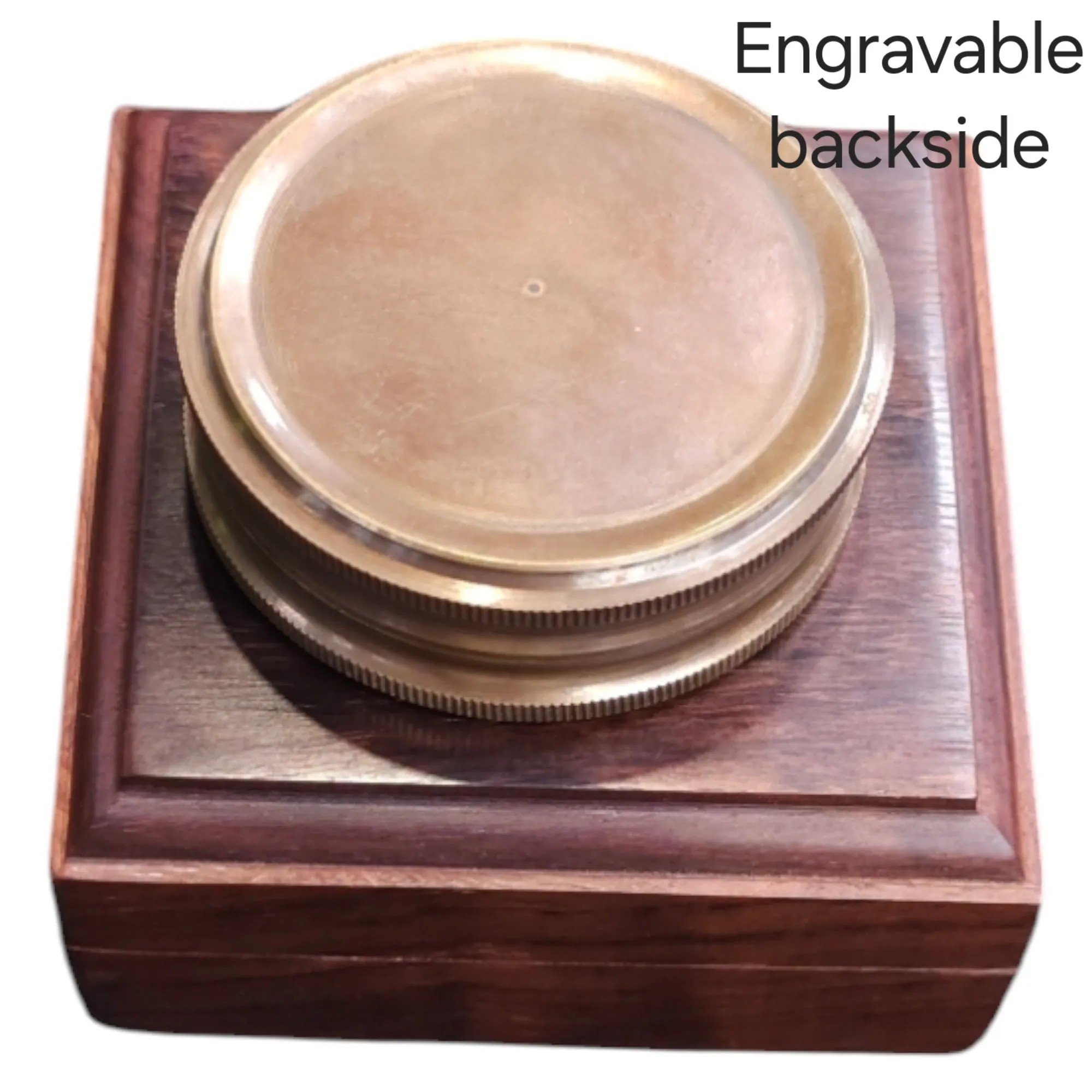 Flinder's Street Station Melbourne Compass| Customisable Brass Antique Replica