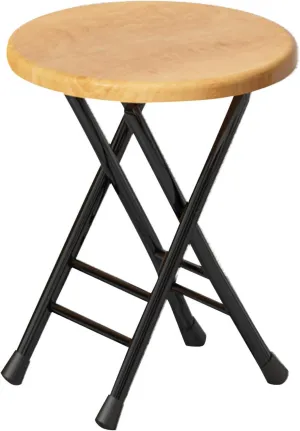 Folding Chair Backrest Stool Household Small Bench Dining Chair High Stool Portable Stool Office Computer Chair Space Saving