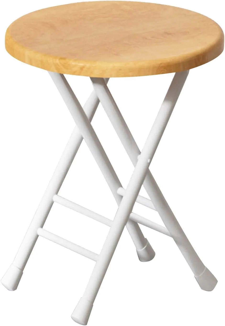 Folding Chair Backrest Stool Household Small Bench Dining Chair High Stool Portable Stool Office Computer Chair Space Saving