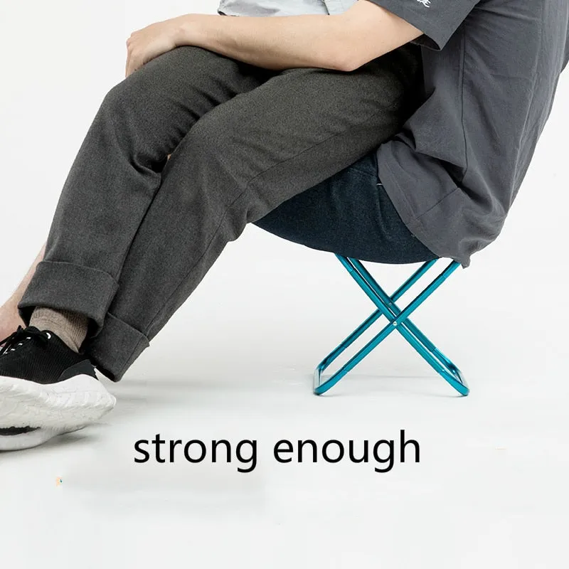 Folding Small Stool Bench Stool Portable Outdoor Ultra Light Foldable Chair