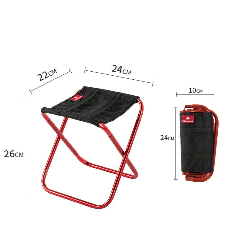 Folding Small Stool Bench Stool Portable Outdoor Ultra Light Foldable Chair