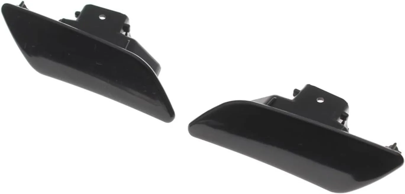 for Porsche for Panamera 2014 2015 2016 Unpainted Front Bumper Headlight Headlamp Washer Spray Nozzle Cover Jet Cap Lid Headlamp Washer Cover