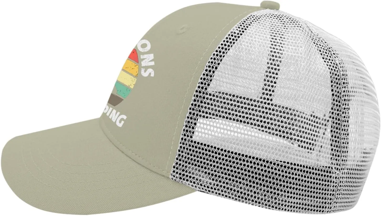 Four Seasons Total Landscaping Cap Camping Hat Apricot Womens Golf Hat Gifts for Dad Cool Cap