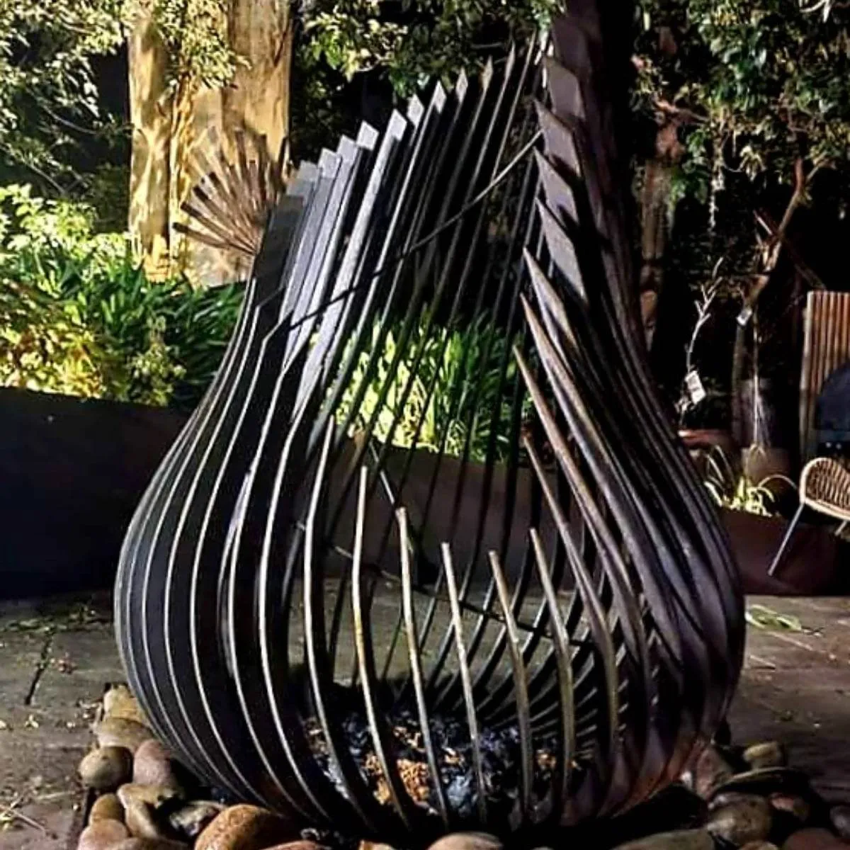 Freya Sculpture Fire Pit