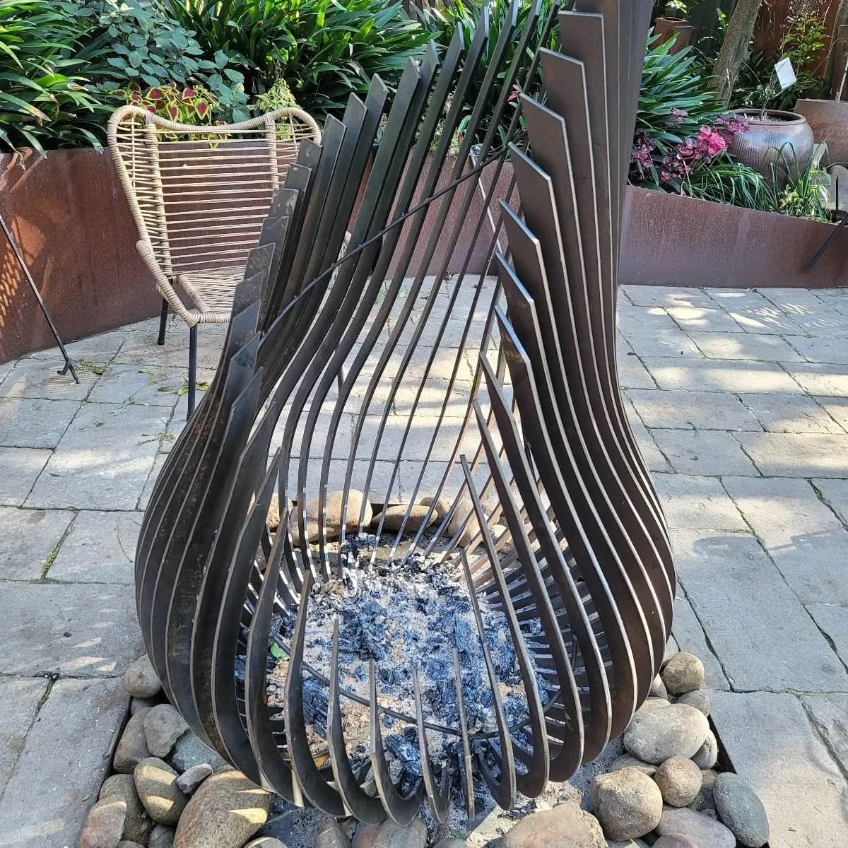Freya Sculpture Fire Pit