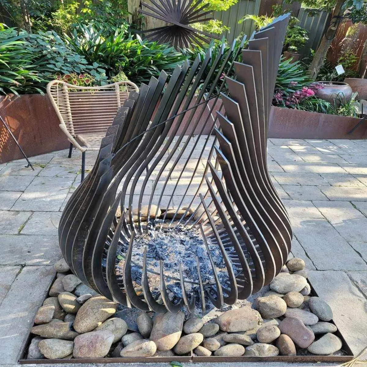 Freya Sculpture Fire Pit