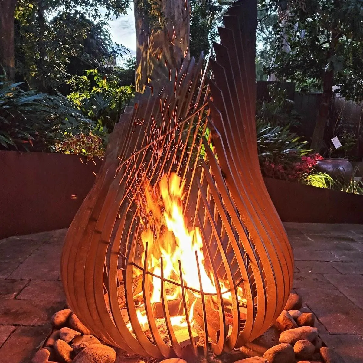 Freya Sculpture Fire Pit