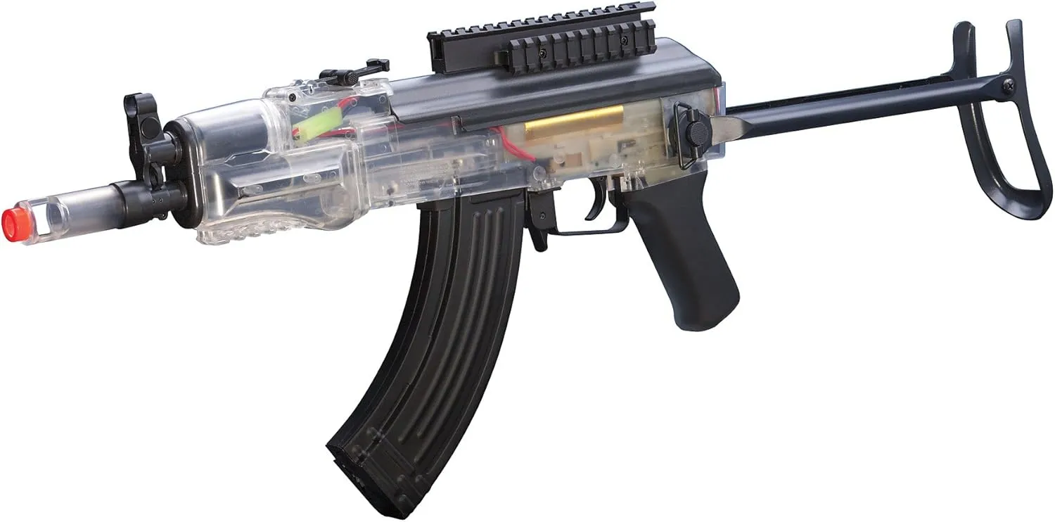 Game Face 76 Airsoft Rifle, Black/Clear