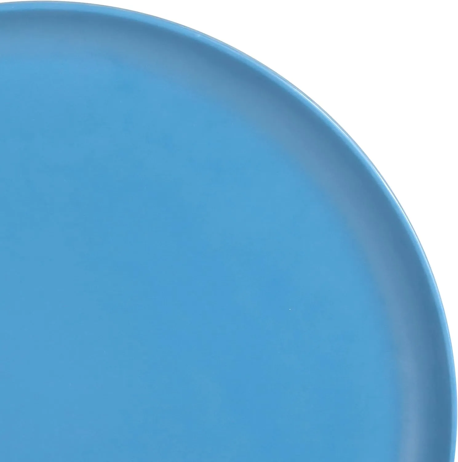Gibson Home Canyon Crest Stackable Matte Melamine Set - Blue, Service for Four (12pcs)