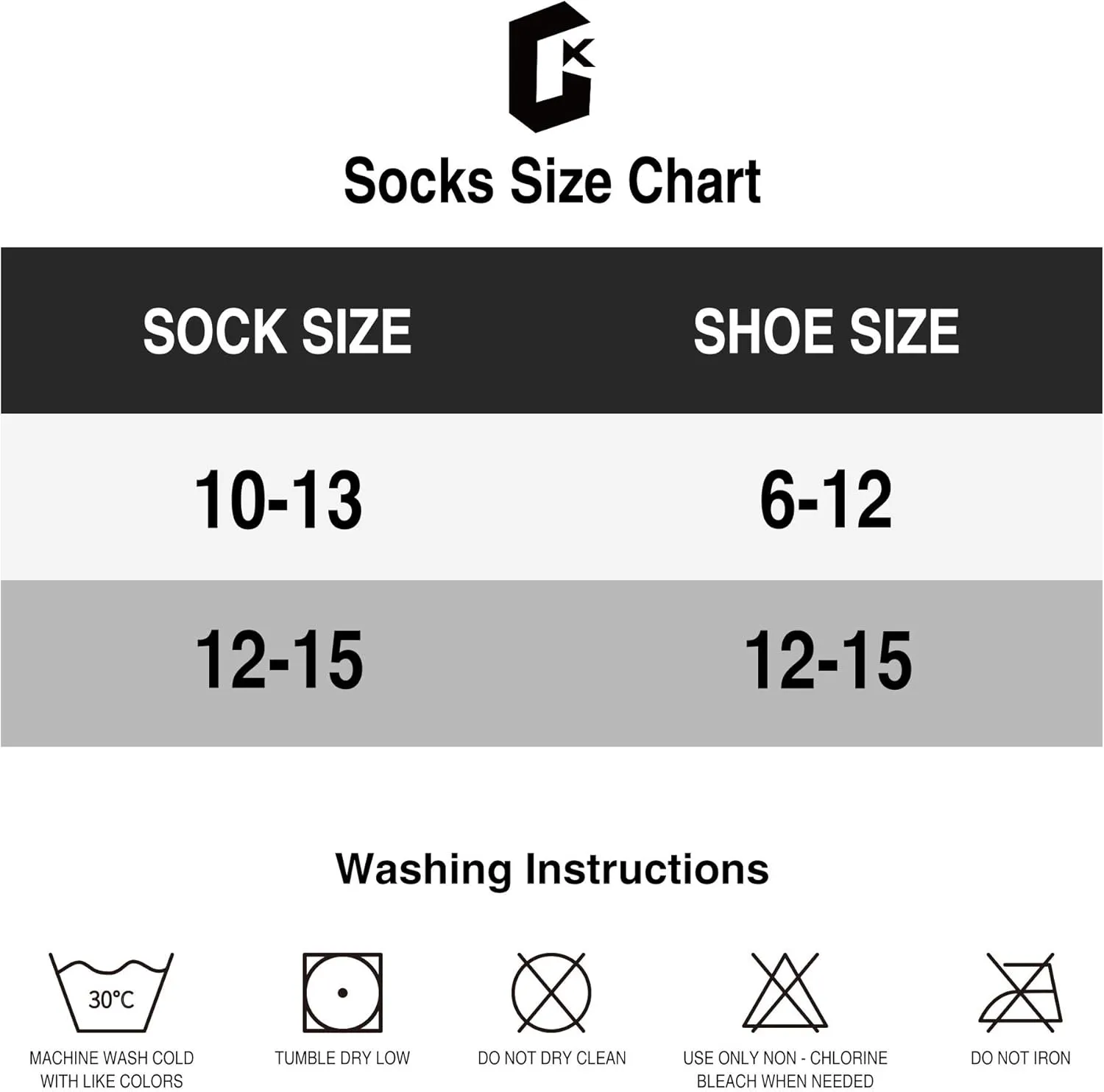 GKX Men's Merino Wool Moisture Wicking Outdoor Hiking Trekking Work Cushion Crew Socks 9-11,10-13
