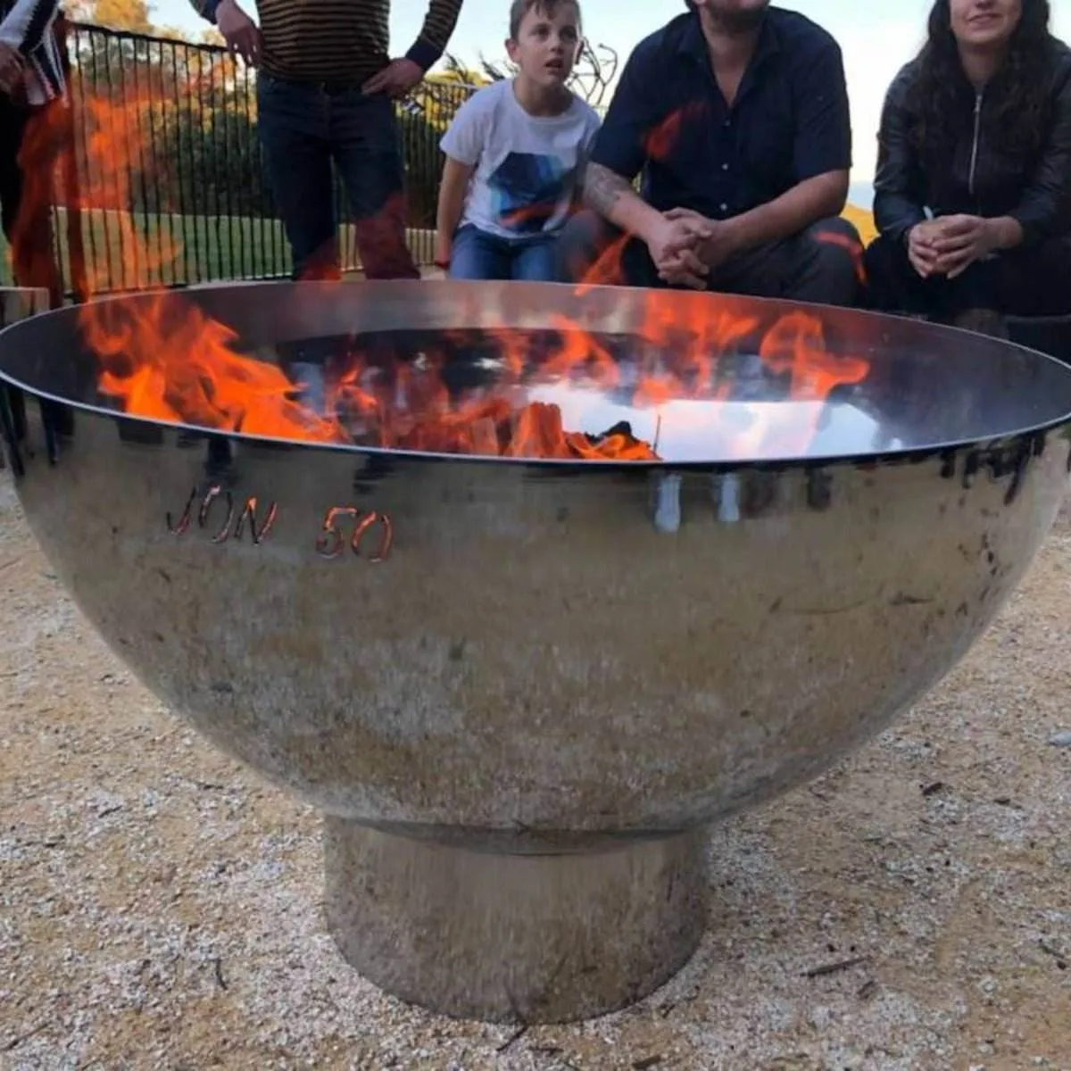 Goblet Stainless Steel Fire Pit