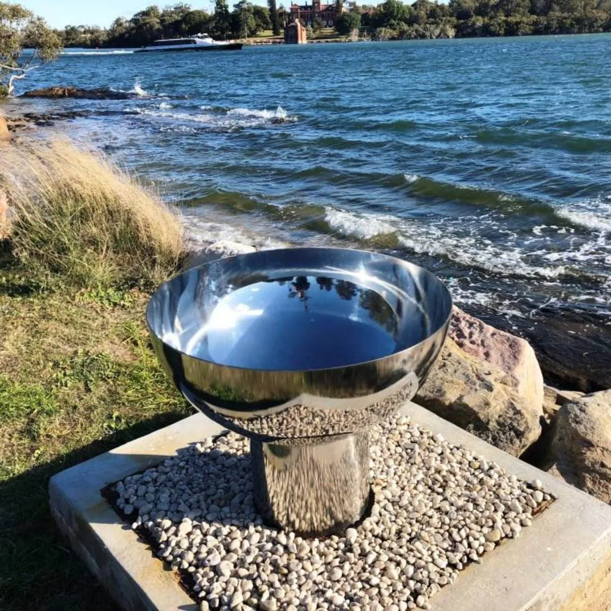 Goblet Stainless Steel Fire Pit