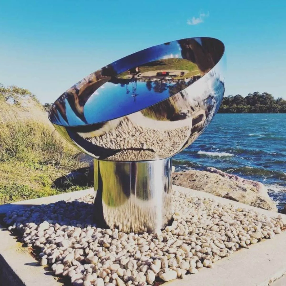 Goblet Stainless Steel Fire Pit