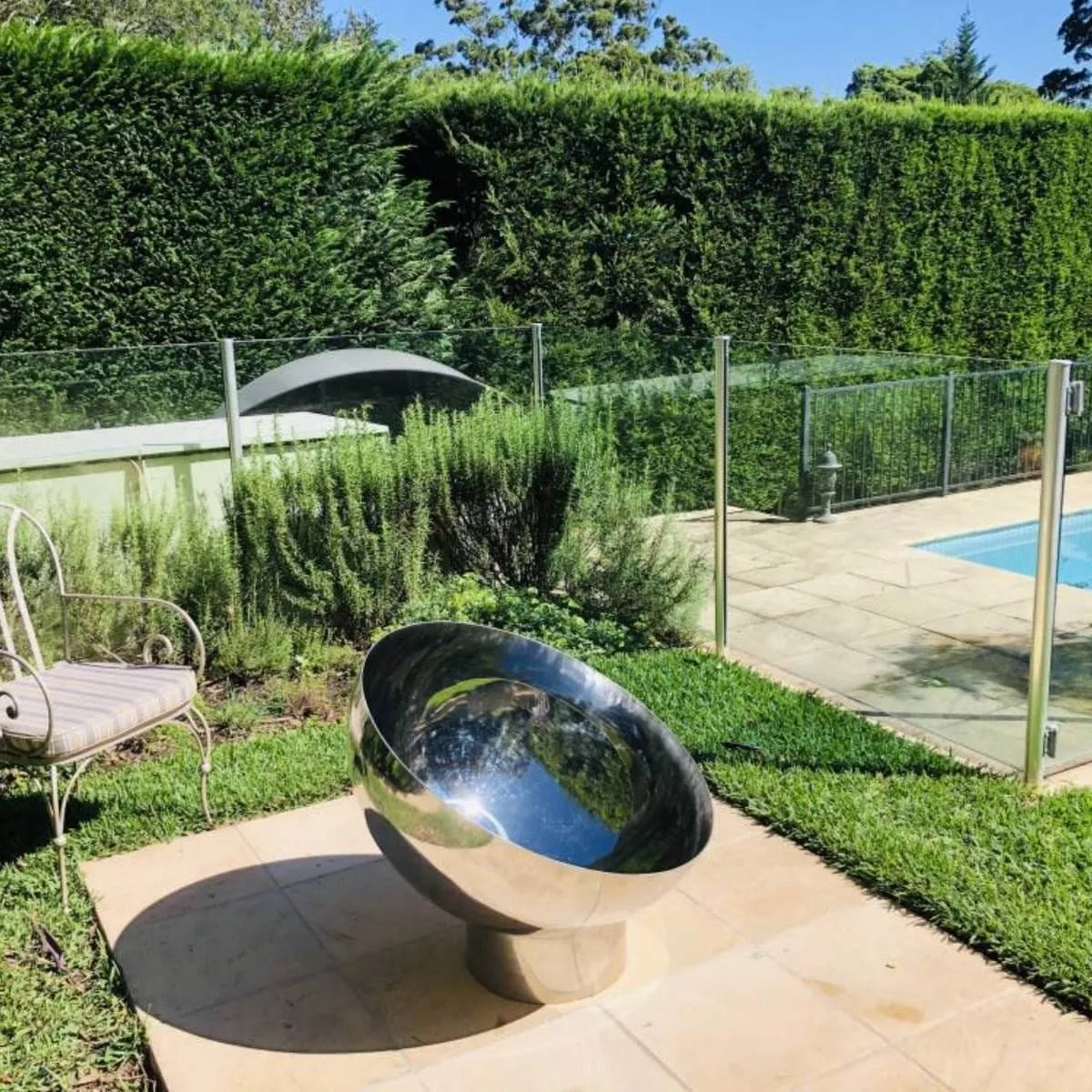 Goblet Stainless Steel Fire Pit