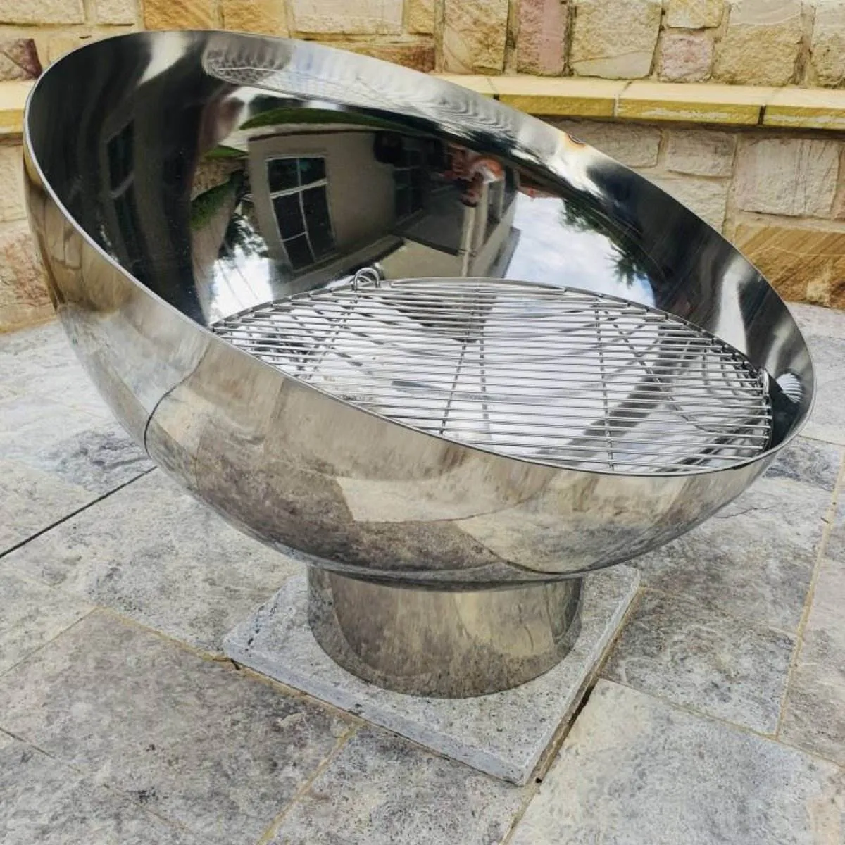 Goblet Stainless Steel Fire Pit