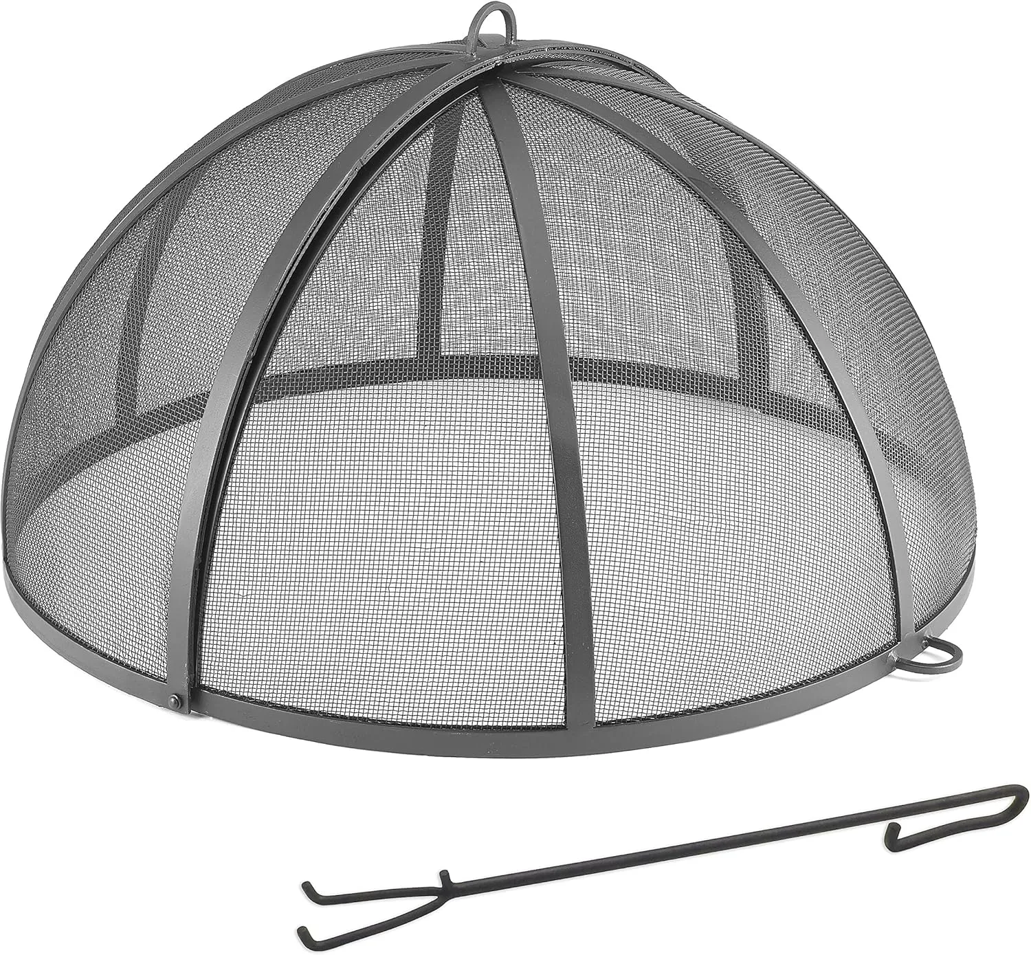Good Directions 775 Heavy Duty Pit Spark Fire Screen Hinged for Easy Access, 29 Inch