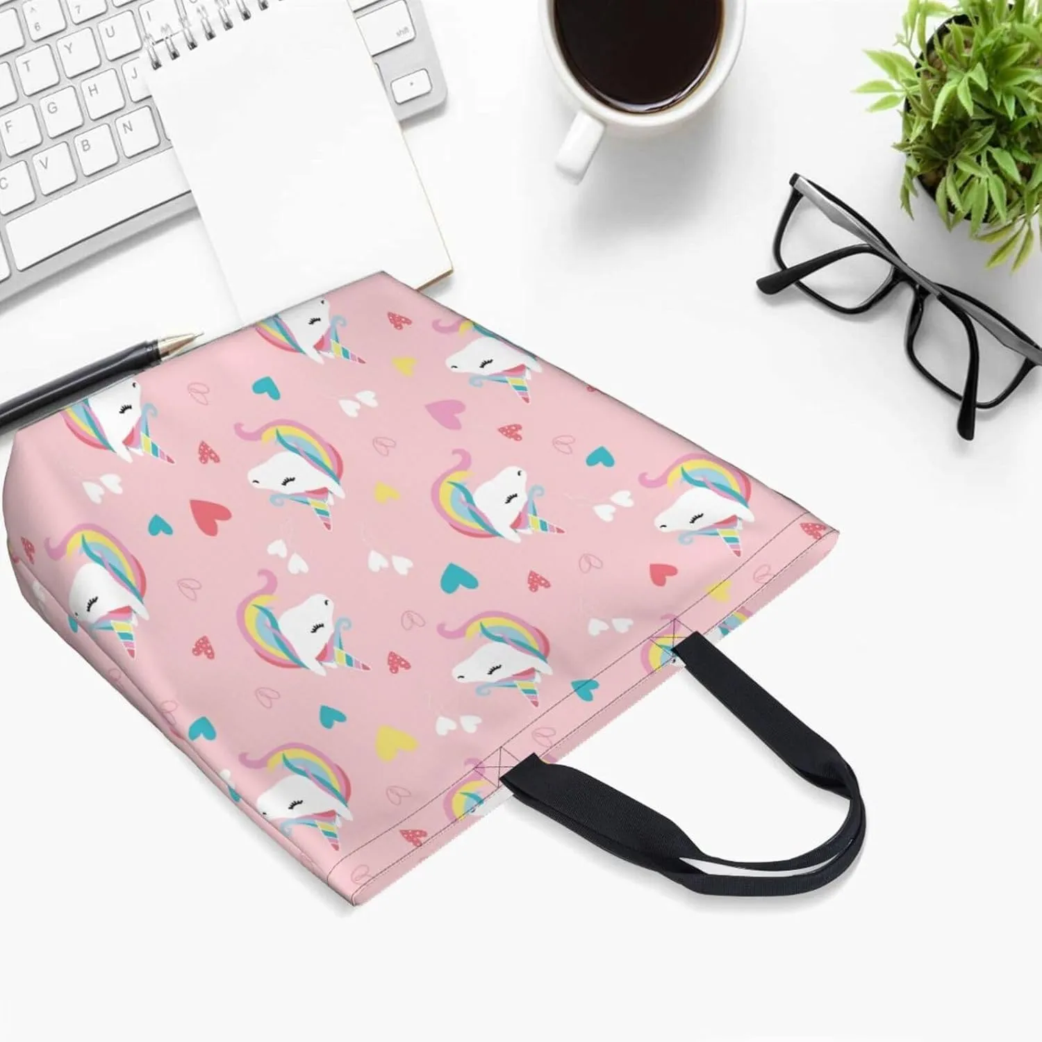 green fire Skull Reusable Grocery bags Big Capacity Shopping Bag Canvas Shoulder Tote Handbag for Women Girls