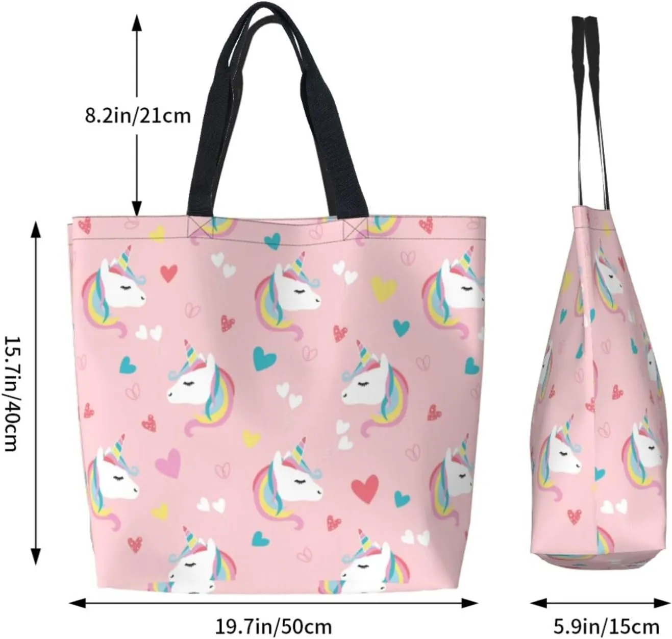 green fire Skull Reusable Grocery bags Big Capacity Shopping Bag Canvas Shoulder Tote Handbag for Women Girls