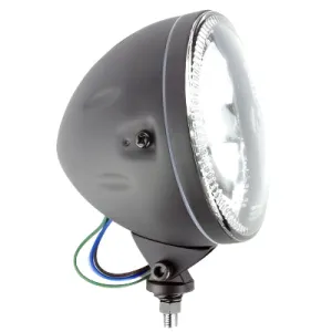 Halo Rim Headlamp Black 146mm