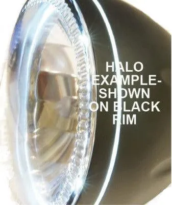 Halo Rim Headlamp Black 146mm