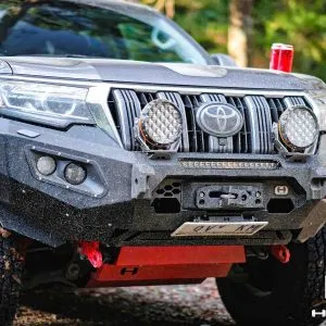 Hamer 4x4 Bull Bar King Series (incl. 3.5T Rated Recovery Points) Suitable For Toyota Landcruiser Prado Prado 150 Series 2018-Present