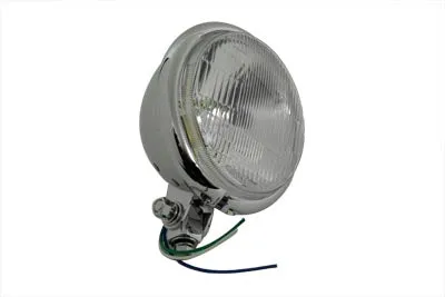 HARLEY 5-3/4 inch Round Headlamp Assembly Bates Style fits 0-  Custom, application