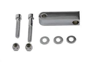 HARLEY Bates Headlamp Mount Bracket Extension fits 0-  Custom, application for marker lamp set 0-  Custom, application for round headlamp