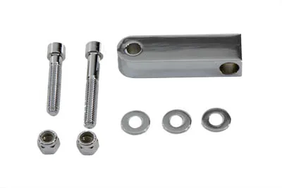 HARLEY Bates Headlamp Mount Bracket Extension fits 0-  Custom, application for marker lamp set 0-  Custom, application for round headlamp