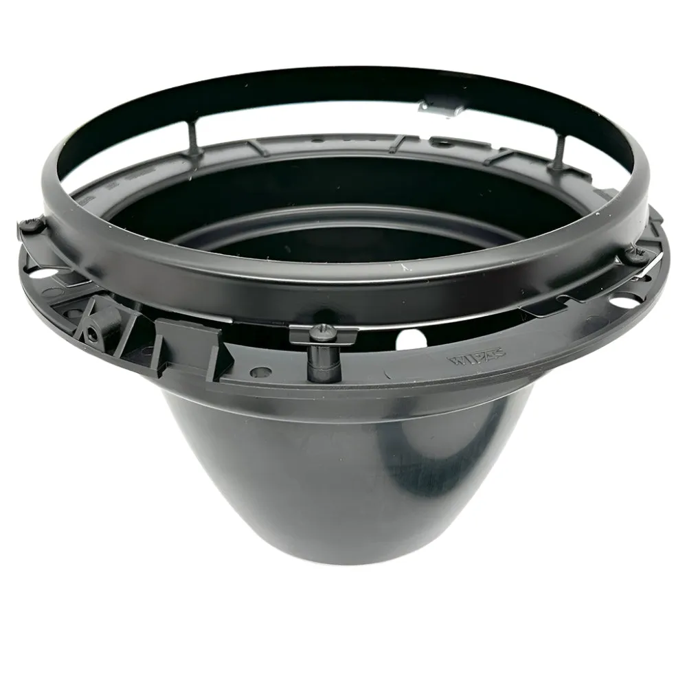 Headlamp Bowl 7" Black Bezel