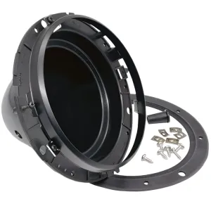 Headlamp Bowl 7" Black Bezel