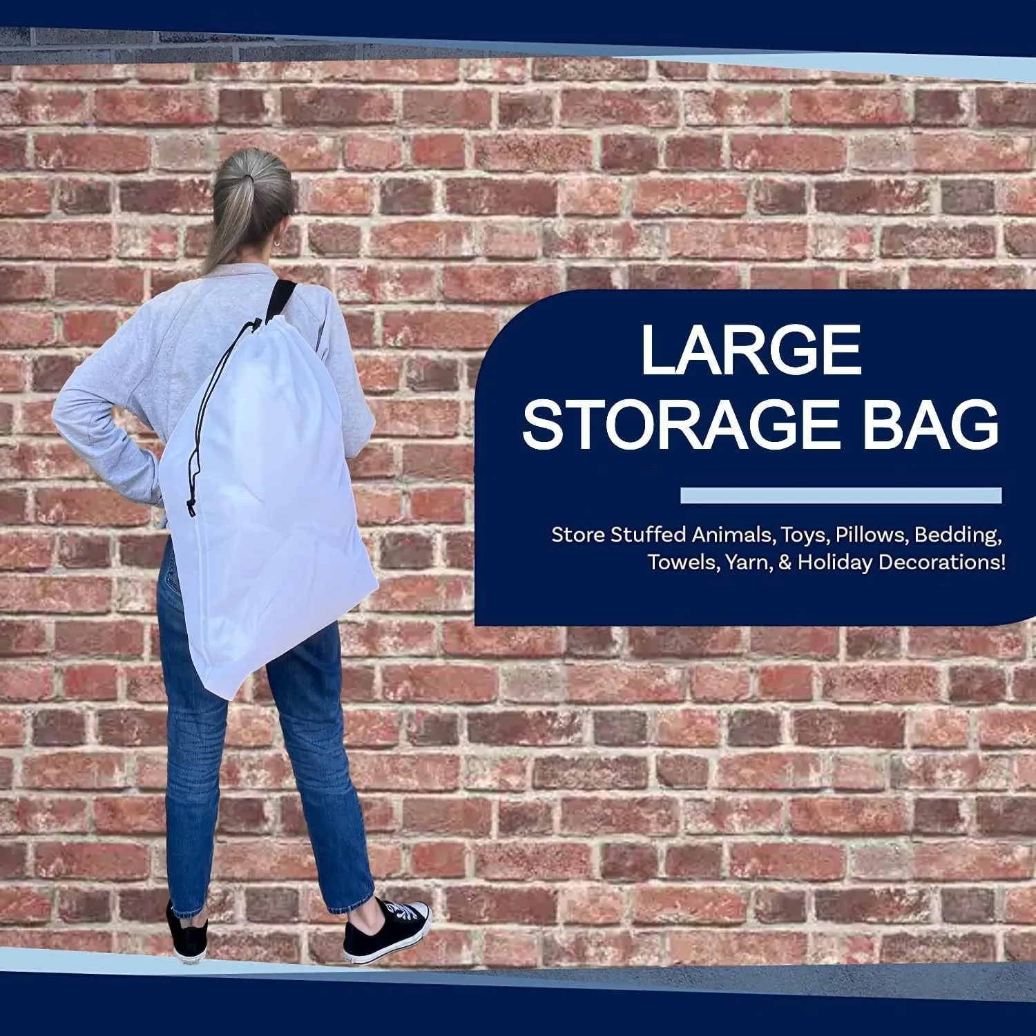 Heavy Duty Laundry Bag w/Shoulder Strap, 22" x 28", 210 Denier Polyester, Holds 2 Loads or 35 lbs, Plus 1 Lavender Sachet (LIME GREEN)