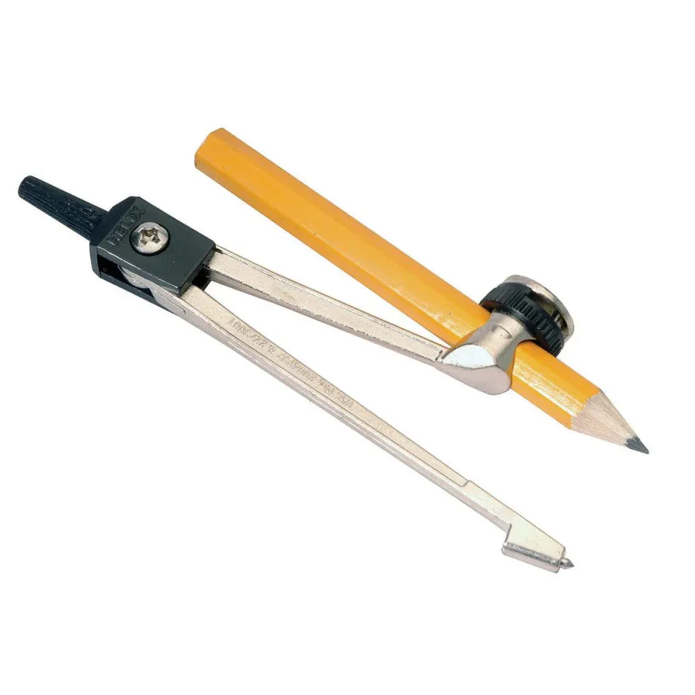 Helix Metal Compass & Pencil