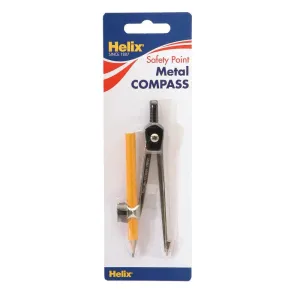 Helix Metal Compass & Pencil